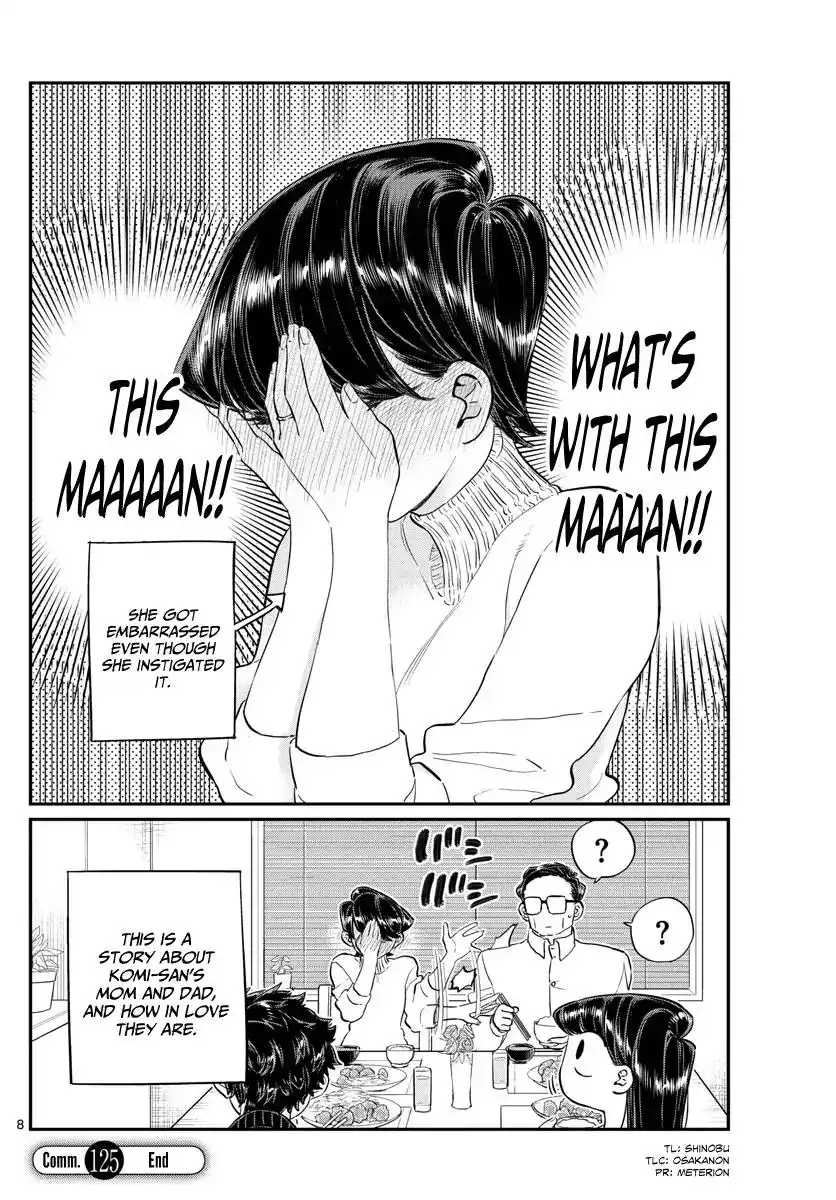 Komi-san wa Komyushou Desu Chapter 125 8